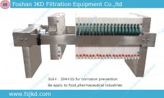 304 SS filter press