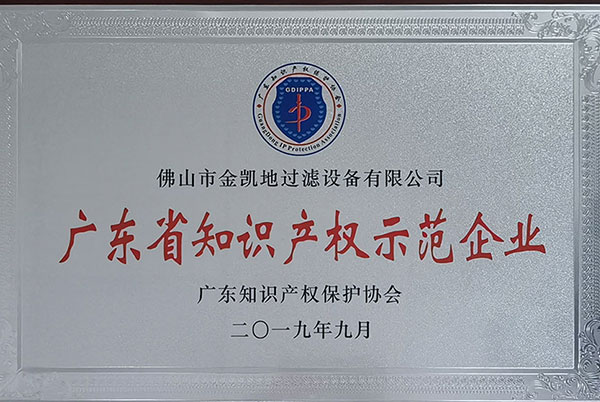 广东省知识产权示范企业